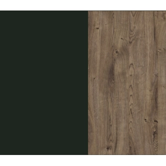 JEJUDO postel 160x200, zelená/dub lefkas