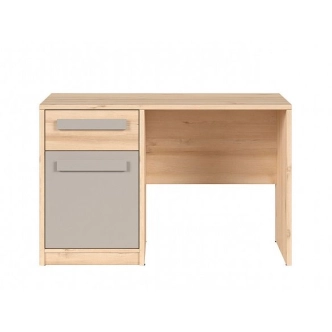 JERIMOTH psací stůl, buk iconic/šedá, 5 let záruka