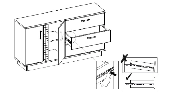 Jídelna SIGOURNEY 3, bílá/černá/bílá vysoký lesk