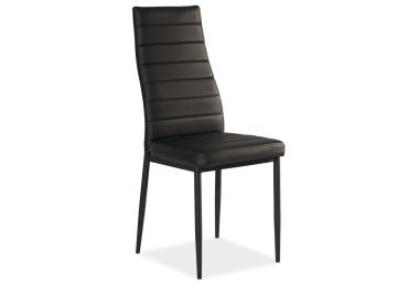 Jídelní čalouněná židle VIPAVA 4, černá