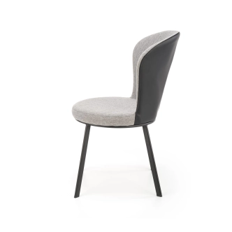 Jídelní křeslo BALDER, šedá/černá