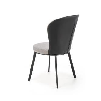 Jídelní křeslo BALDER, šedá/černá