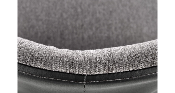 Jídelní křeslo BALDER, šedá/černá