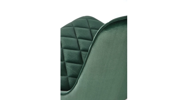 Jídelní křeslo BARAN, tmavě zelená