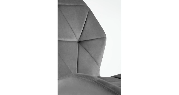 Jídelní křeslo DOGON, šedá/černá