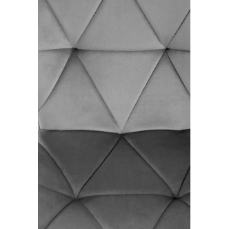 Jídelní křeslo DOGON, šedá/černá