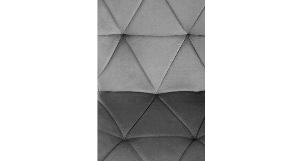 Jídelní křeslo DOGON, šedá/černá