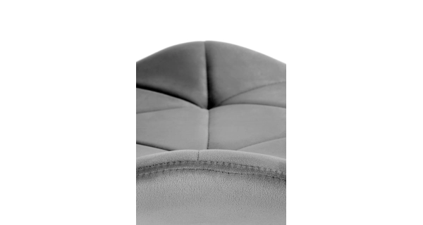 Jídelní křeslo DOGON, šedá/černá