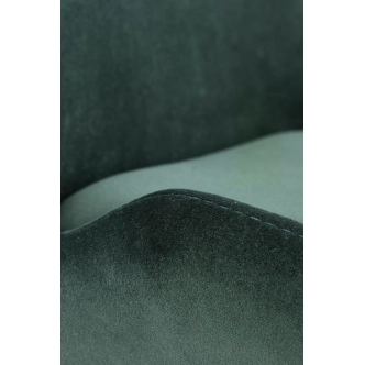 Jídelní křeslo DORNE, tmavě zelená