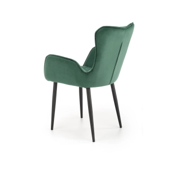 Jídelní křeslo MAYILIN, tmavě zelená