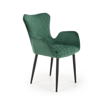 Jídelní křeslo MAYILIN, tmavě zelená