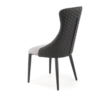 Jídelní křeslo PALESA, šedá/černá