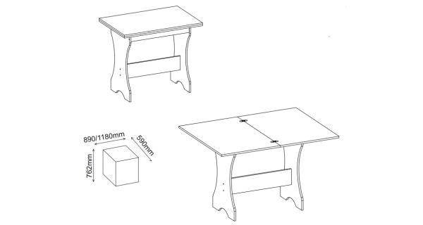Jídelní rohový set KAGHAN, dub sonoma/hnědá