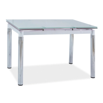 Jídelní rozkládací stůl SERPENTINO II, šedá 