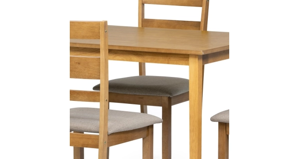 Jídelní set HAYSLIP 1+4, dub landhaus