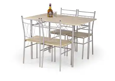 Jídelní set KILLIAN 1+4, dub sonoma