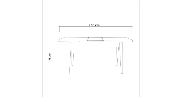 Jídelní set REMDAL typ 2, borovice atlantská/ béžová