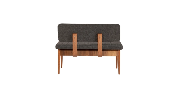 Jídelní set REMDAL typ 2, vlašský ořech/antracit