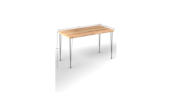 Jídelní set stolu a židlí BUTERFLY , dub/černá DOPRODEJ