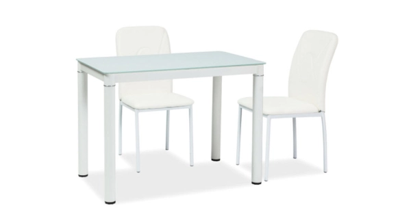 Jídelní stůl BOVEC 60x100 cm, bílá