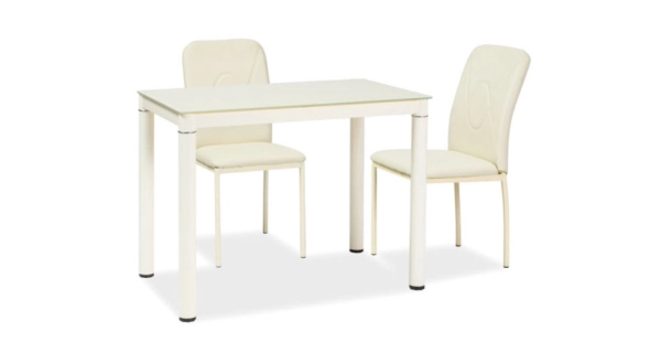 Jídelní stůl BOVEC 60x100 cm, krémová