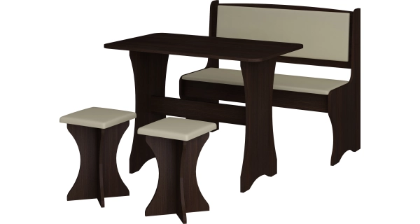 Jídelní stůl BUREWALA, dub sonoma tmavý, 5 let záruka