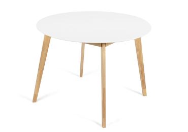 Jídelní stůl DAVAS 105 cm, bílá