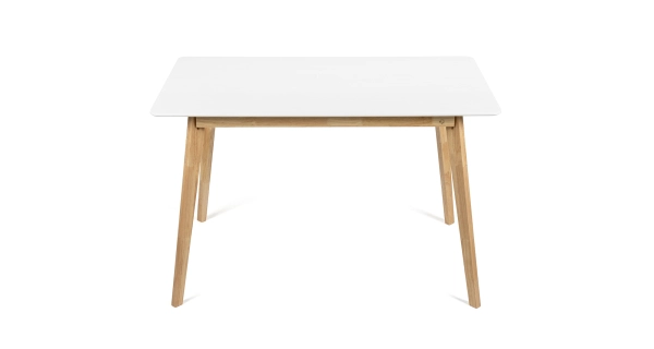 Jídelní stůl DAVAS 120x70 cm, bílá