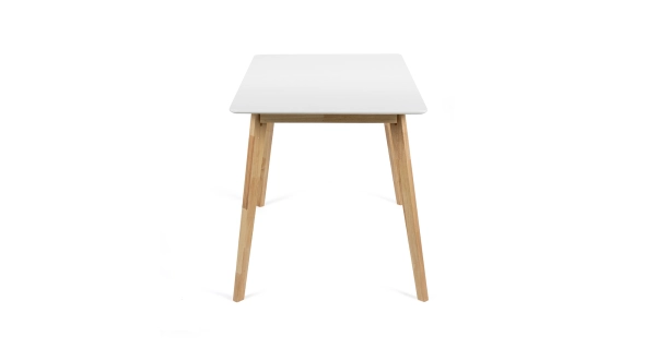 Jídelní stůl DAVAS 120x70 cm, bílá