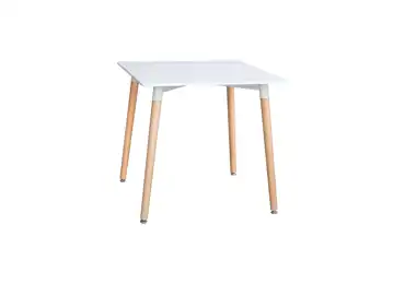 Jídelní stůl FARUK 80x80 cm, bílý