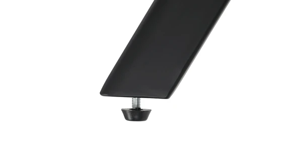 Jídelní stůl JORYOREL, 90x90x76 cm, dub/černá