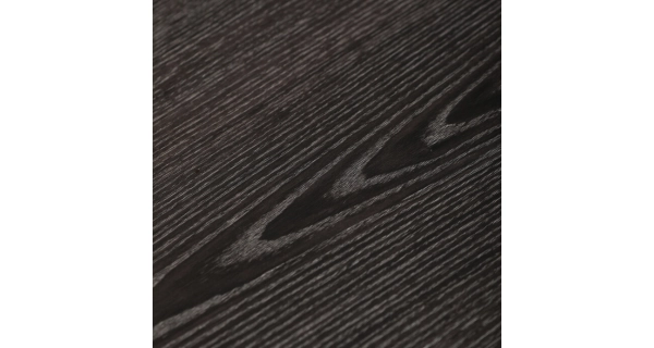 Jídelní stůl JORYOREL, 90x90x76 cm, šedý dub/černá