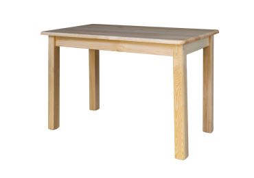 Jídelní stůl KARISIMBI, 110x75x60 cm, masiv borovice, moření: …