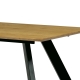 Jídelní stůl LATICORN 160x90 cm, dub divoký