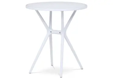 Jídelní stůl MORZELOR, bílý plast