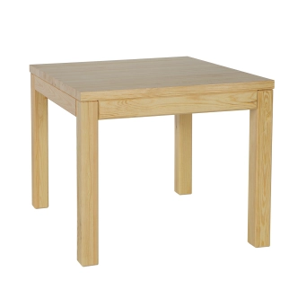 Jídelní stůl MULTICAULIS 90x90 cm, masiv borovice