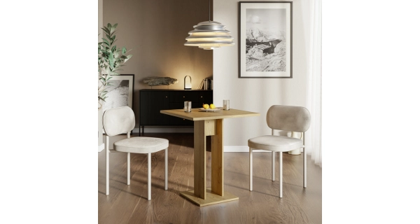 Jídelní stůl POLLON, dub artisan