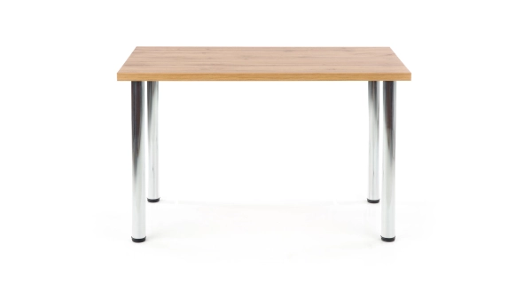 Jídelní stůl PYGMAE 120, dub wotan/chrom