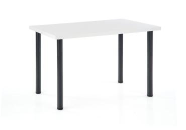 Jídelní stůl PYGMAE 2 120, bílá/černá