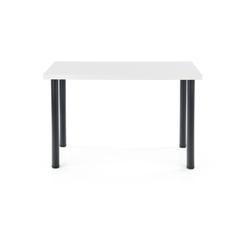 Jídelní stůl PYGMAE 2 120, bílá/černá
