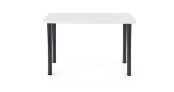 Jídelní stůl PYGMAE 2 120, bílá/černá