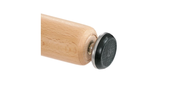 Jídelní stůl QUINYORZOR 80x80, bílý matný lak, dřevěné nohy