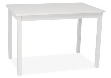 Jídelní stůl REBER 110x70 cm, bílá 