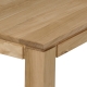 Jídelní stůl RECURVATA 160x90 cm, masiv dub
