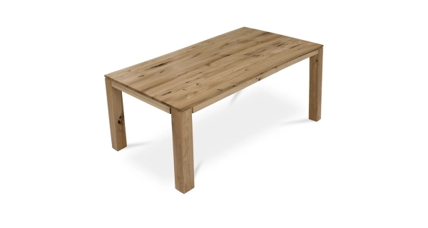 Jídelní stůl RECURVATA 200x100 cm, masiv dub