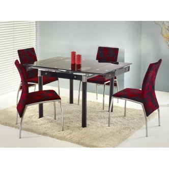 Jídelní stůl rozkládací ADONARA, černý