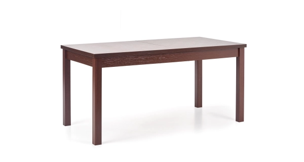 Jídelní stůl rozkládací DAXTON, ořech tmavý