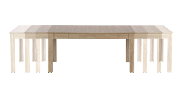 Jídelní stůl rozkládací MANGIATAN, dub sonoma