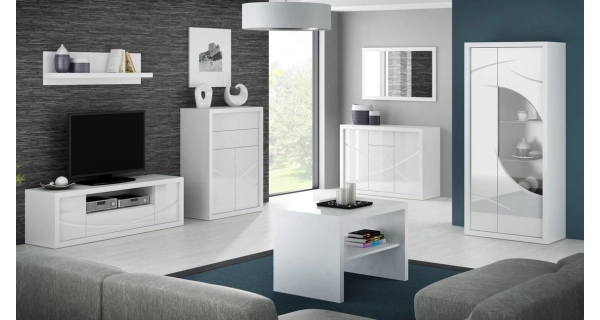 Jídelní stůl rozkládací SOUV 120x80 cm, bílá