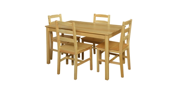 Jídelní stůl SAINT lakovaný, masiv borovice